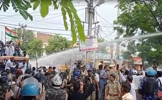 farmers protest